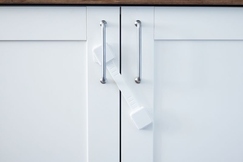 Cabinet Childproofing detail